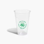 custom clear plastic cups