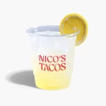 custom clear plastic cups