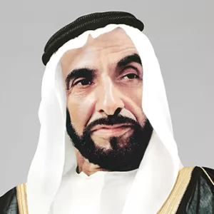 Sheikh Zayed bin Sultan Al Nahyan official photo